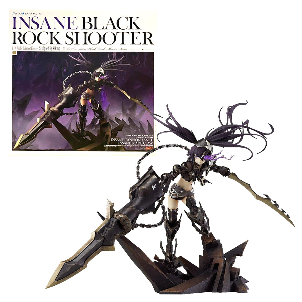 FIGURA INSANE BLACK ROCK SHOOTER 1/8 FIGURA INSANE BLACK ROCK SHOOTER 1/8